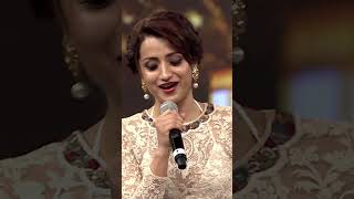 Trisha got overwhelmed after receiving Best Actor in a negative role at SIIMA Awards | #ytshorts