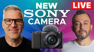First LIVE Look at the New Sony ZV-E10 Camera