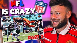 SOCCER FAN Reacts to NFL HARDEST HITS |  NFL 1990s was CRAZY !