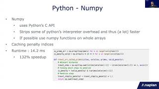Yair Beer: Python bottleneck optimization progression from lists to cupy arrays