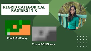 Resampling or regrid a categorical raster in R
