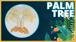 Fruit decoration Palm tree for your kids