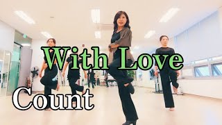 희댄스스튜디오 (남위례역앞) With Love Line dance (Count)