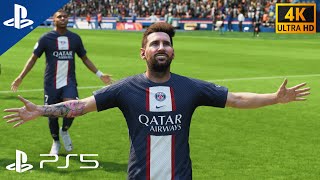 FIFA 23 (PSG vs. Juventus) - PS5 [4K Ultra HD] Gameplay