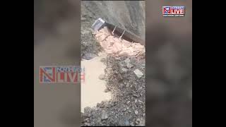 Manipur: Landslide along Imphal-Jiribam highway, truck falls into gorge