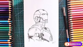 How To Draw Iron Man || Step By Step