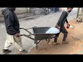 easily local shop made 100 of wheelbarrows in few minutes how to make a wheelbarrow