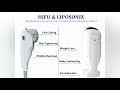 hifu liposonix machine