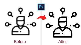 ക്വാളിറ്റി കൂട്ടാം | HOW TO CONVERT RASTER IMAGES TO VECTOR IN PHOTOSHOP | MALAYALAM TUTORIALS