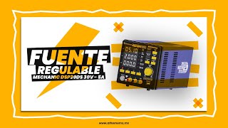 FUENTE REGULABLE MECHANIC DSP30D5 30V5A