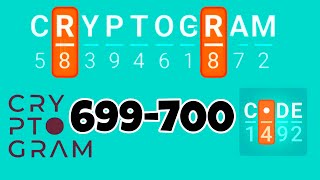 CRYPTOGRAM level 699 700