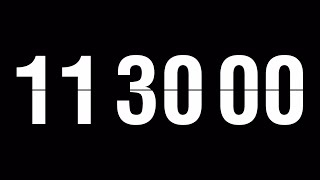 11 Hours 30 Minutes Timer