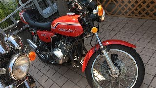 Rooney chamber Listen to the sound　Kawasaki MACHⅡS2　Kawasaki 350SS　カワサキ・マッハツー　男カワサキ　川崎重工業