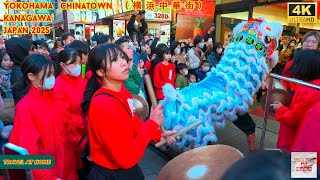 4k hdr Japan travel 2025 | Chinese New Year Walk in Yokohama Chinatown （横浜中華街）Japan | 新年快樂