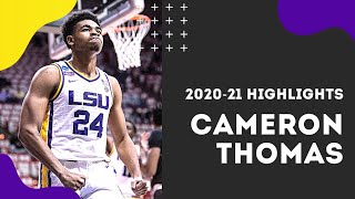 Cameron Thomas 2020-21 LSU Tigers Highlights