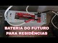 Vejam a Bateria do futuro  para residências como FUNCIONA E como usar BATERIA DE LITIO 48V 100A