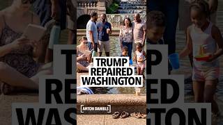 People are amazed Trump fixed the fountains in Washington, D.C. and made the entire city safe again