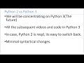 Python Tutorials 1 - Python 2 vs Python 3