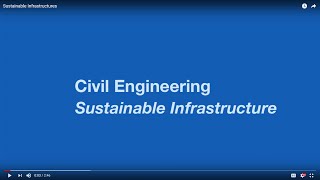Sustainable Infrastructures