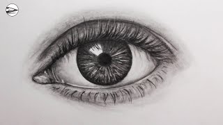 How to Draw a Realistic Eye Fast