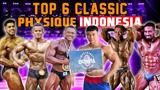 TOP 6 CLASSIC PHYSIQUE INDONESIA VERSI AJI STRONGMAN