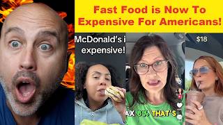 "People Can't Afford Fast Food Anymore in America" - The Cost of Living Crisis Is Getting Worse"