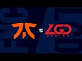 【2020全球總決賽】小組賽 第七天 FNC vs LGD