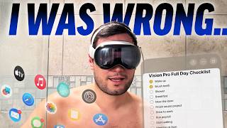 I used Vision Pro ALL DAY and Changed My Mind..