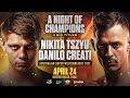 Nikita Tszyu v Danilo Creati Press Conference | #TszyuCreati | Sydney, Australia