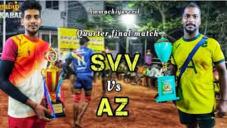 TIE BREAKER💥💥💥QF - AZ ALATHANKARAI VS SVV EATHAMOZHLI 💥💥💥 MATCH ON💥💥💥