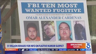 Reward for man on FBI’s Most Wanted list for 2019 L.A. shooting increased to $1 million