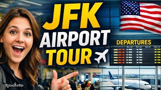 JFK Airport New York ✈️ Complete Airport Tour | Terminals, Food & Travel Tips | iqra.diaries