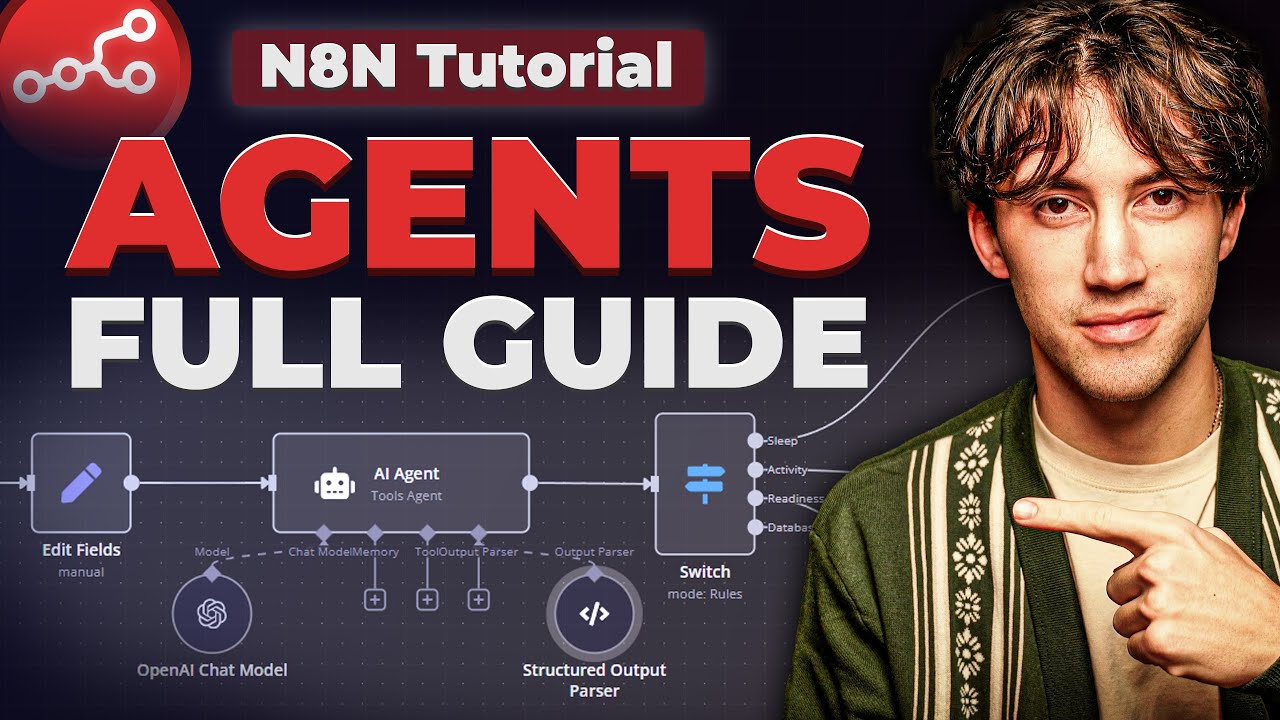 N8n Full Tutorial Building Ai Agents In 2025 For Beginners Youtube