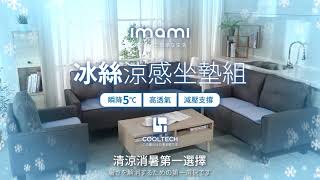 imami CoolTech 冰絲涼感坐墊組