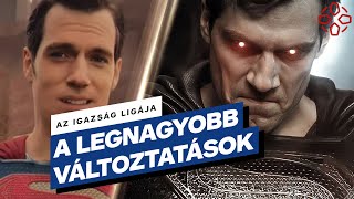 Az Igazság Ligája: A legnagyobb változtatások a moziverzióhoz képest