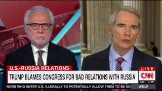 Portman Discusses Human Trafficking, Russia on CNN