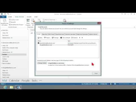 Microsoft Office Outlook 2013: Changing Account Settings | K Alliance Microsoft Office Outlook 2013: Changing Account Settings | K Alliance