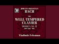 The Well-Tempered Clavier, Book I, BWV 850: Fugue In D Major