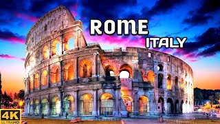 Rome in 4K UHD - A Great Tour of History and Culture | 4k DRONE FOOTAGE 2024 |