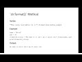 Python String Interpolation Tutorial