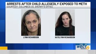 Caregivers charged after child tests positive for methamphetamine