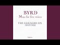 Byrd: De lamentatione Jeremiae prophetae, T. 171 