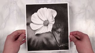 Charcoal Flower Tutorial