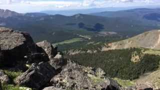 View from Mt. Ouray ridge