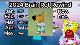 2024 Brain Rot Rewind with Chibi 🩷🍌