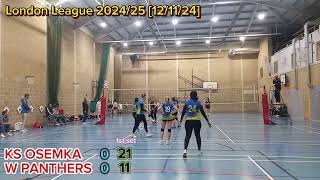 London League (LVA) Season 2024/25 [12/11/2024]: KS OSEMKA v WAPPING PANTHERS