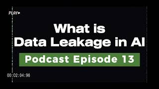 AI Podcast Ep13: What is Data Leakage