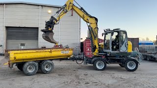 Köp Grävmaskin Wacker Neuson EW100 på Klaravik