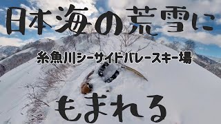 【糸魚川シーサイドバレースキー場】で揉まれる2023/01/29