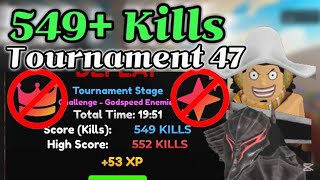 [NO UNIQUE] 549 KILL TOURNAMENT 47 IN Anime Adventures | 애니메 어드벤쳐